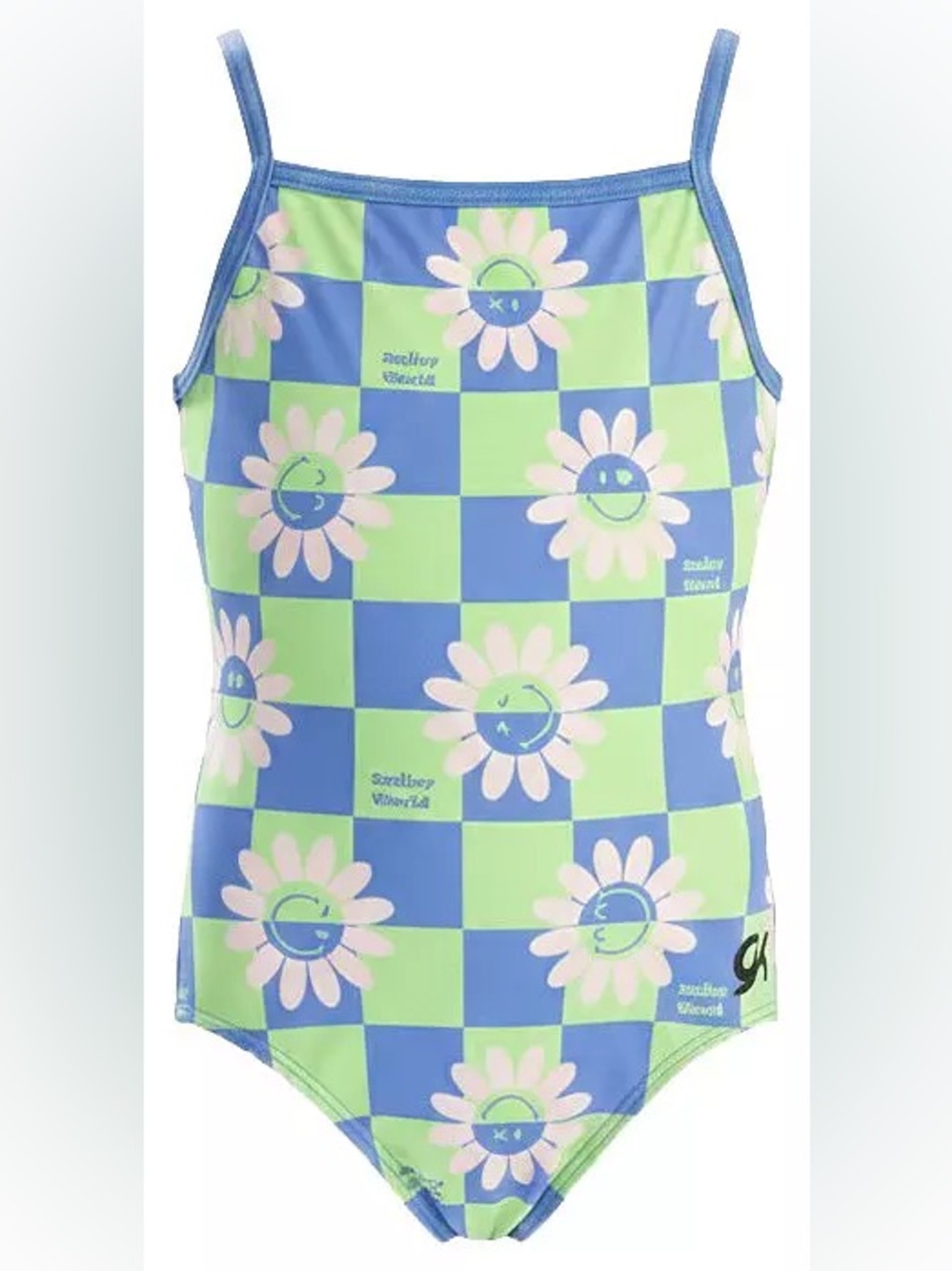 New GK Elite Girls' SmileyWorld Groovin' Tank Leotard